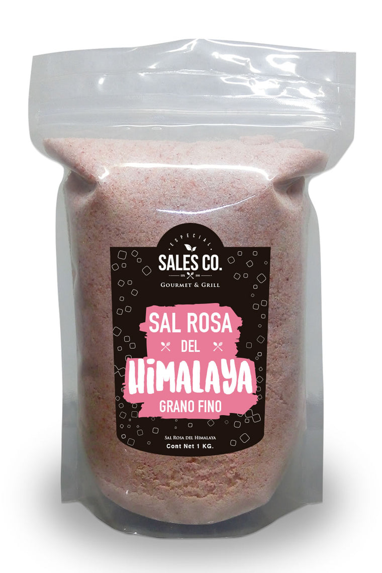 Sal Rosa del Himalaya * Grano Fino * 1kg